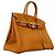 Hermès Borsa Hermes Birkin 35 in pelle Epsom Gold D'oro - vista 2
