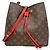 Néonoé Borsa a tracolla Louis Vuitton Monogram NeoNoe Rosso