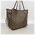 Borsa Tote Louis Vuitton Damier Neverfull MM Damier ebene - vista 2