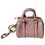 Charm per borsa in pelle rosa Gucci GG Blooms - vista 2