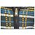 Escada checked leather zip jacket Black White Blue Green Yellow - view 3