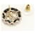 Orecchini Chanel Gold Stud D'oro  - vista 5