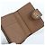 Bamboo Cartera bi-fold Gucci de cuero marrón con detalles de bambú Castaño - vista 3