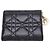 Christian Dior Lady Cannage Compact Wallet aus Lammfell Schwarz - Ansicht 6