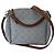 Borsa a tracolla Louis Vuitton Monogram Empreinte in pelle azzurro cielo Modello Babylone Chain Marrone Blu