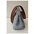 Borsa a tracolla Louis Vuitton Monogram Empreinte in pelle azzurro cielo Modello Babylone Chain Marrone Blu - vista 6