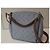 Borsa a tracolla Louis Vuitton Monogram Empreinte in pelle azzurro cielo Modello Babylone Chain Marrone Blu - vista 8