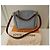 Borsa a tracolla Louis Vuitton Monogram Empreinte in pelle azzurro cielo Modello Babylone Chain Marrone Blu - vista 9