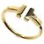 Anello T Wire in oro giallo 18K di Tiffany & Co.