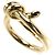 Tiffany & Co. 18K Gelbgold Knoten Doppelreihen Ring - Ansicht 2