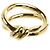 Tiffany & Co. 18K Gelbgold Knoten Doppelreihen Ring - Ansicht 3