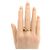Tiffany & Co. 18K Gelbgold Knoten Doppelreihen Ring - Ansicht 8