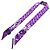 Lenço Louis Vuitton Bandeau BB LV Star Sign Sagittarius Roxo - vista 3