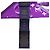 Lenço Louis Vuitton Bandeau BB LV Star Sign Sagittarius Roxo - vista 4