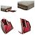 Louis Vuitton Cartera Monogram Clemence Long Wallet Fuchsia Castaño - vista 3