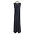 Autre Marque N°21 Gerafftes Kleid Blau Marineblau