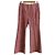 Autre Marque Noble Cord-Crop-Hose Pink