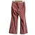 Autre Marque Noble Cord-Crop-Hose Pink - Ansicht 2