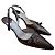 Décolleté slingback Louis Vuitton in vernice marrone