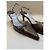 Décolleté slingback Louis Vuitton in vernice marrone - vista 4
