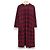 Autre Marque Jersey-Flanellkleid 45R Rot