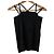 Autre Marque N. Natural Beauty Basic Rippstrick-Ensemble Cardigan Schwarz - Ansicht 6