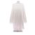 Autre Marque Vestido blanco efecto piel