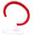 Dior Bracciale in PVC rosso - vista 4