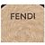 Ventaglio in rafia Fendi beige - vista 3