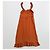 For Love & Lemons Polka Dot Midi Kleid – Größe M Weiß Orange - Ansicht 3