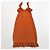 For Love & Lemons Polka Dot Midi Kleid – Größe M Weiß Orange - Ansicht 4