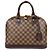 Borsa Louis Vuitton Alma PM Damier Marrone Multicolore Damier ebene