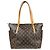 Borsa Tote Louis Vuitton Totally MM Monogram Marrone Multicolore Monogramma