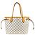 Borsa Tote Louis Vuitton Neverfull PM Damier Azur Bianco Blu Multicolore