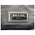 Borsa a tracolla in pelle grigia Prada Marrone - vista 15