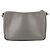 Borsa a tracolla in pelle grigia Prada Marrone - vista 3