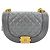 Borsa a tracolla Chanel Boy in grigio Marrone - vista 2