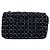 Borsa a Spalla Chanel Mini Matelassé Nero - vista 3