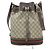 Borsa a tracolla mini bucket Ophidia GG Gucci Marrone - vista 12