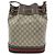 Borsa a tracolla mini bucket Ophidia GG Gucci Marrone - vista 2