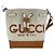 Borsa a tracolla Gucci Lido Collection Logo Print Beige