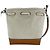 Borsa a tracolla Gucci Lido Collection Logo Print Beige - vista 2