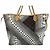 Borsa Tote Louis Vuitton x Yayoi Kusama Neverfull MM Bianco Monogramma - vista 2