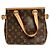 Sac Louis Vuitton Batignolles Marron Monogramme - vue 2