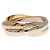 Cartier Trinity Ring in Dreifarben Silber Pink Golden - Ansicht 4