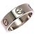Anello Love Band di Cartier in oro bianco 18K