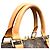 Louis Vuitton Keepall Bandoulière 55 Borsa Boston Marrone - vista 5