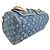 Borsa Louis Vuitton Neo Speedy Blu - vista 3