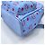 Zaino MCM Visetos in pelle blu - vista 8