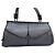 Borsa a Spalla Bottega Veneta Intrecciato Nero - vista 3